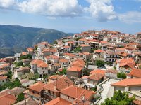 Arachova rooftops